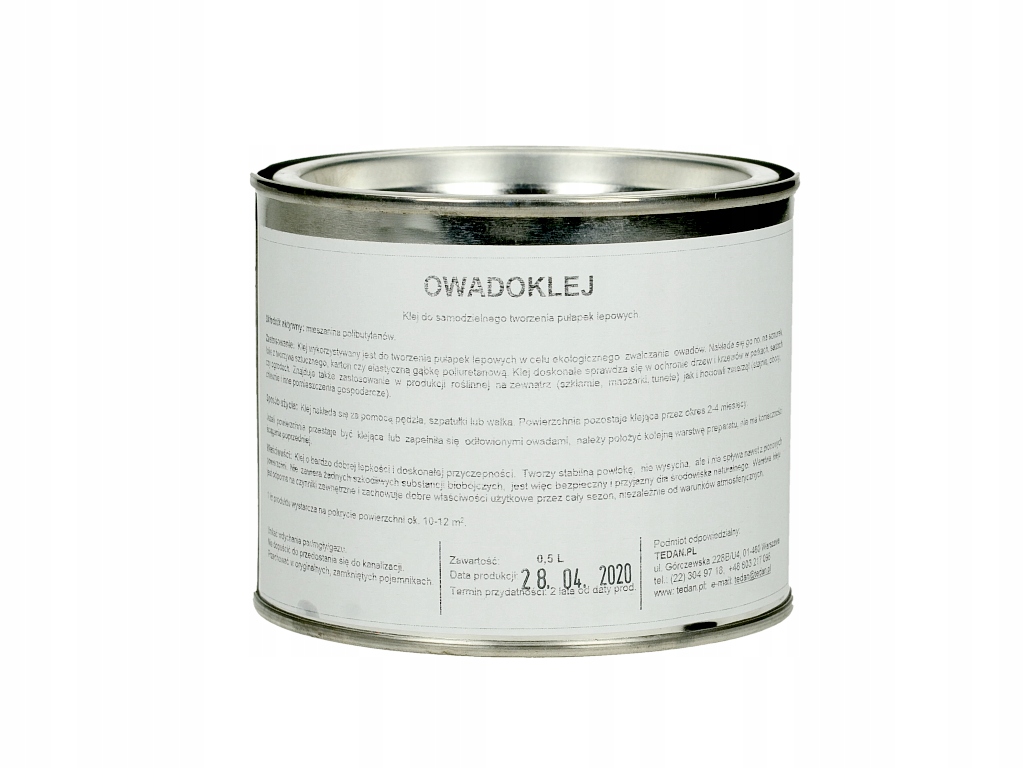 

Pułapka Owadoklej Lep Na Owady Muchy Meszki 500ML