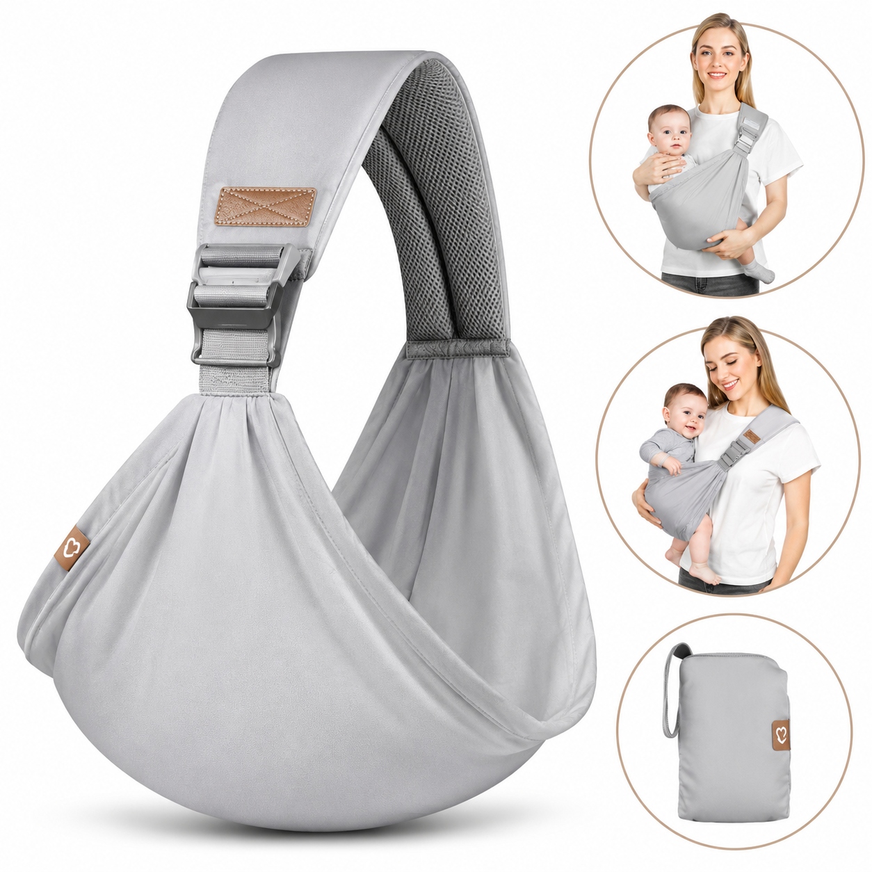 Ergonomiczne Nosidełko Boczne Dla Dziecka Lekkie Regulowane Oddycjące