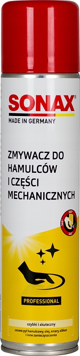 

Sonax Zmywacz Do Tarcz Hamulcowych 400ML Spray