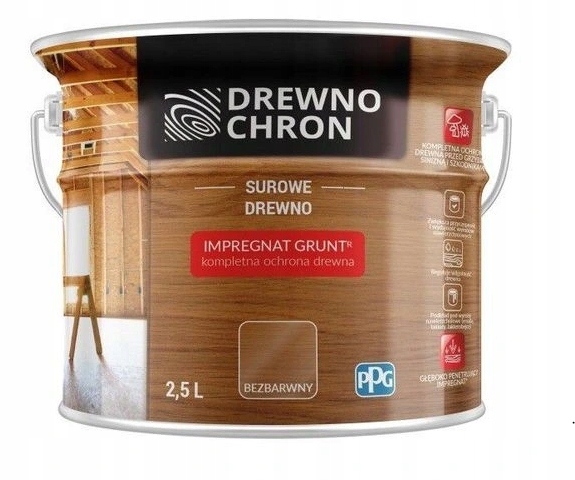 Drewnochron Bezbarwny Grunt 2,5L