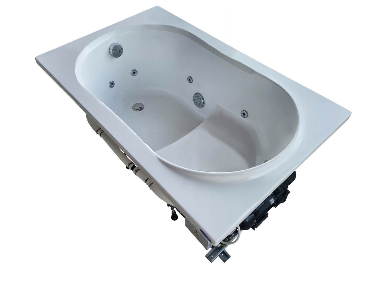 Vana S Hydromasáží A Sedákem 130x75 Pro Masáž Zad A Nohou Malá Ivea