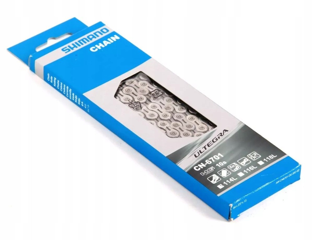 Łańcuch Shimano Ultegra CN-6701 10rz 114ogniw pin