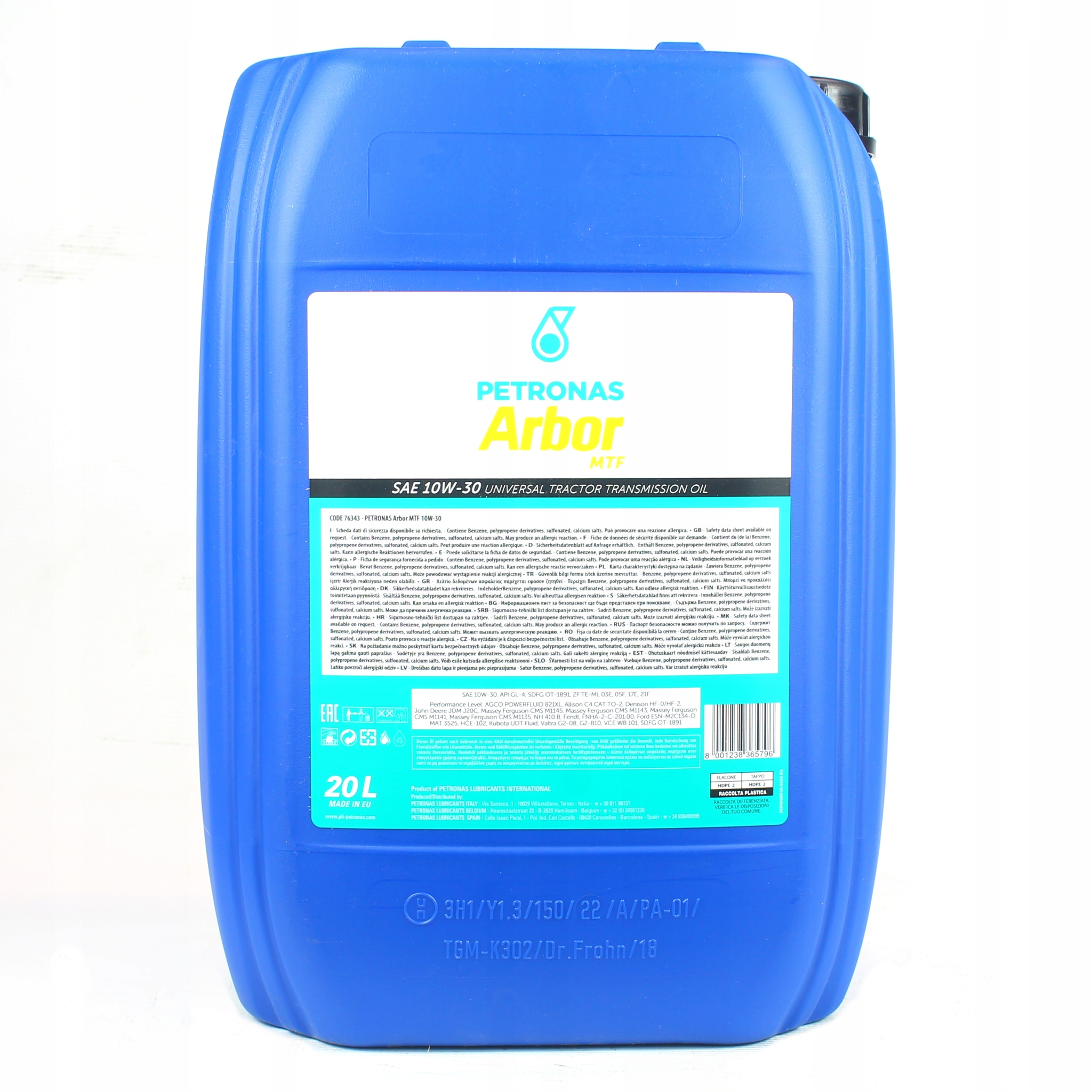 PETRONAS ARBOR MTF 10W/30 20L Stan opakowania oryginalne