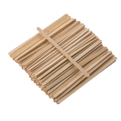 

Szpatułki do wosku drewniane wąskie średnie 100szt