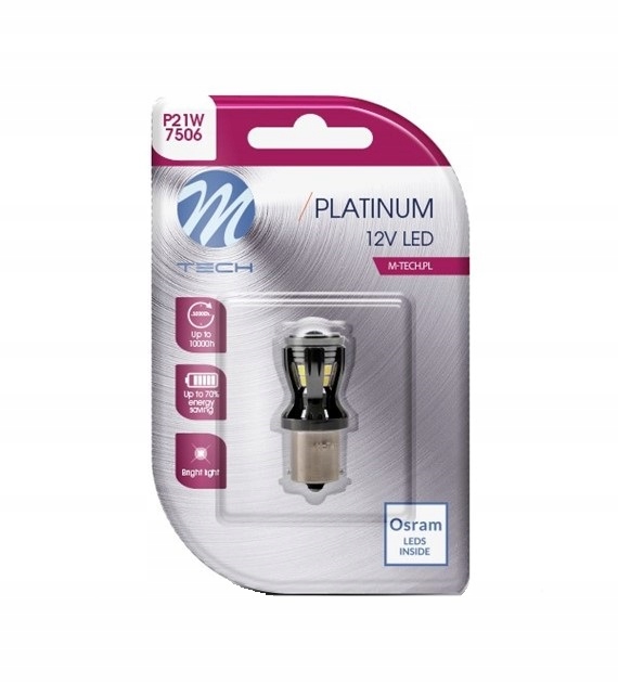 ŻARÓWKA P21W OSRAM LED DRL JAZDY DZIENNEJ CANBUS Model LB820W