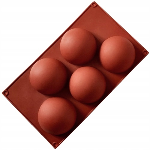 

Forma Silikonowa Kula Kule Półkule Duże 5x