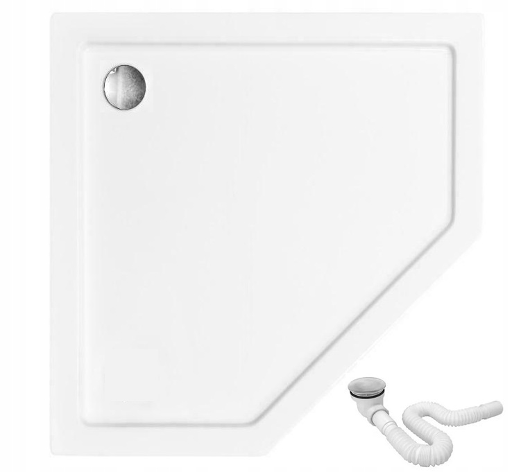 

Brodzik Prysznicowy Slim Diamond 80x80 Rea Biały