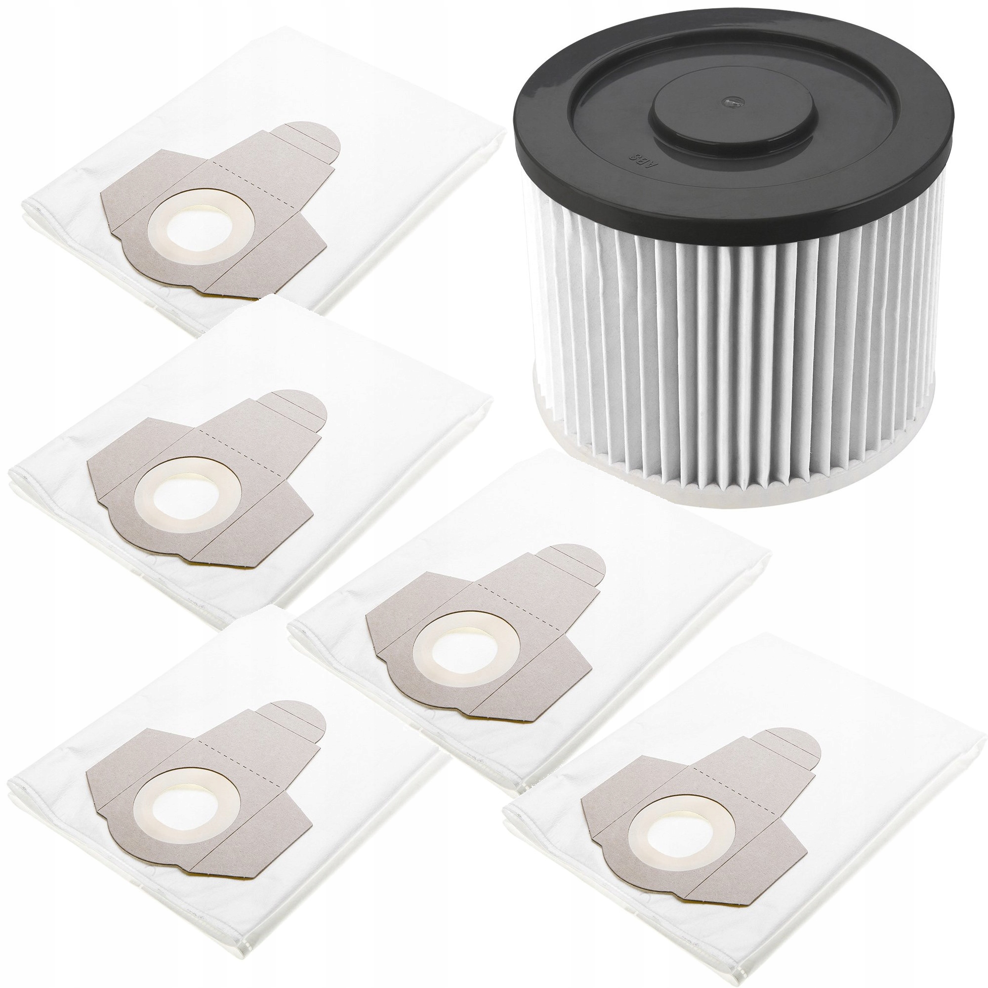 Worki 5szt Filtr harmonijkowy do odkurzacza przemysłowego 59G607 Graphite