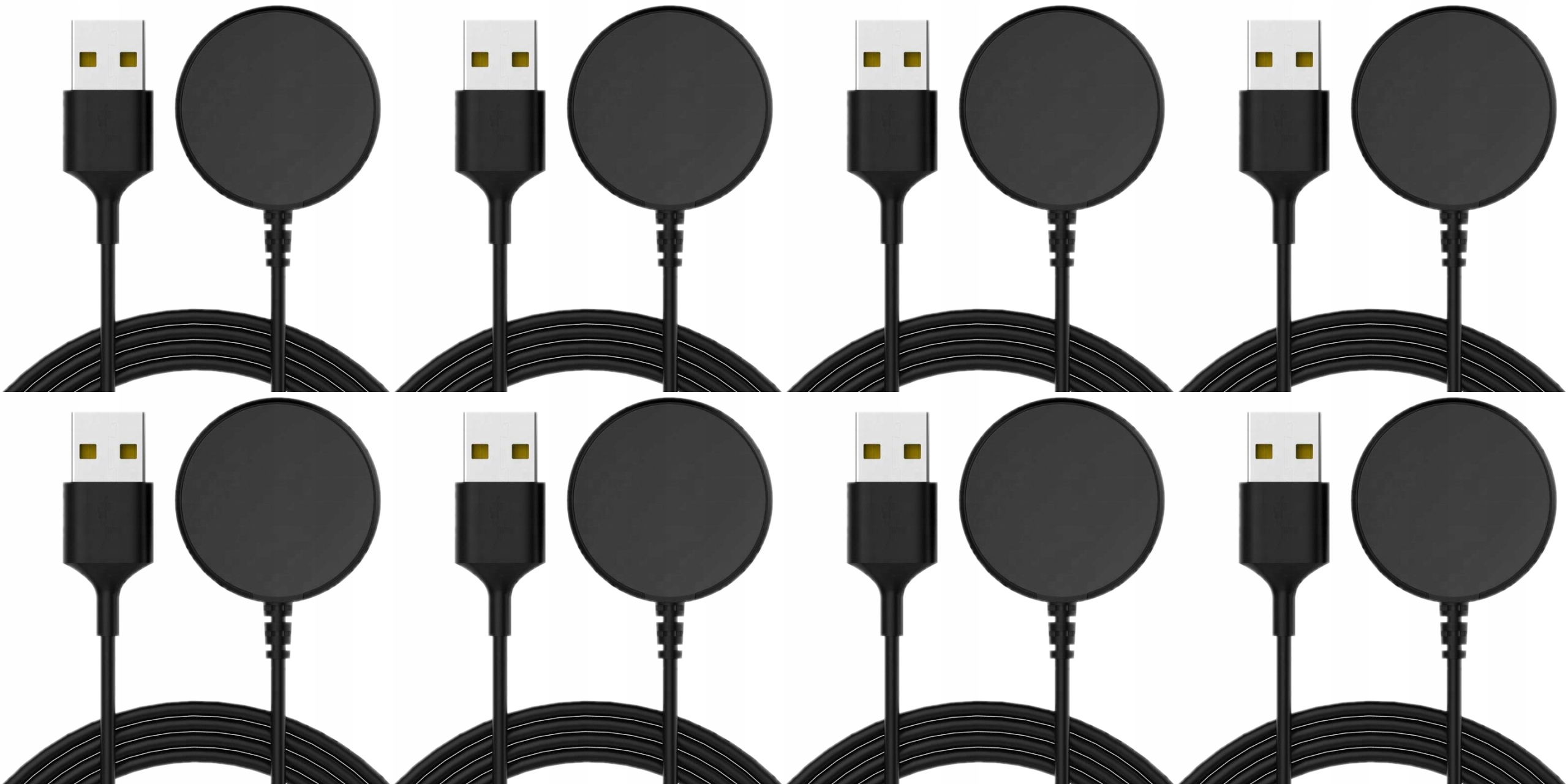 8X Usb Kábel Nabíjačka Pre Samsung Galaxy Watch 3 4 5 Active 1 2 3 100CM
