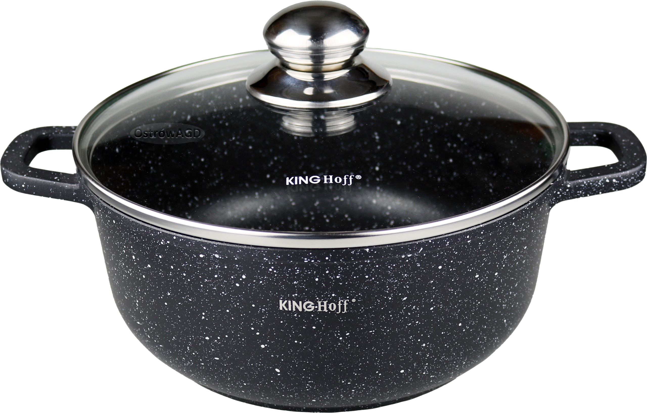 

Garnek Brytwanka Marmurkowa 4.5L Non-stick 24CM