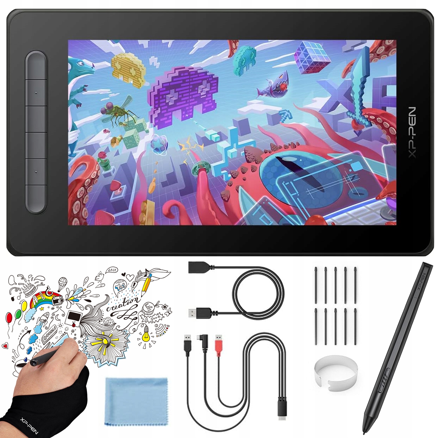 Tablet Xp-pen Artist 10 2ND Generace 5080 Lpi Tilt 8192 Tlak