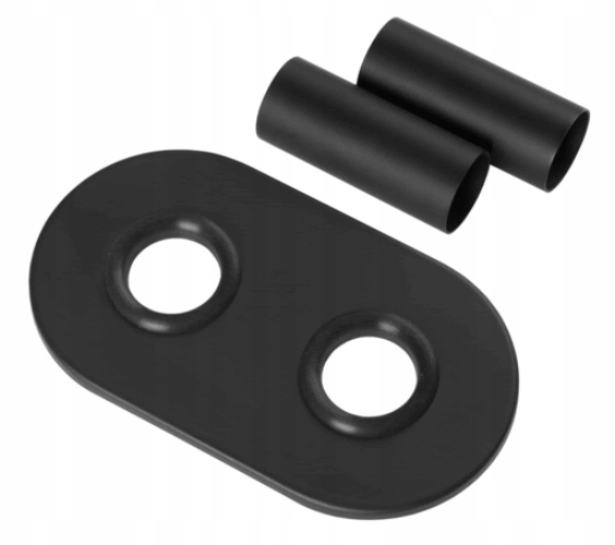 ZESTAW MASKUJĄCY PODWÓJNY DO PODŁ.GRZEJNIKA CZARNY Stan opakowania oryginalne