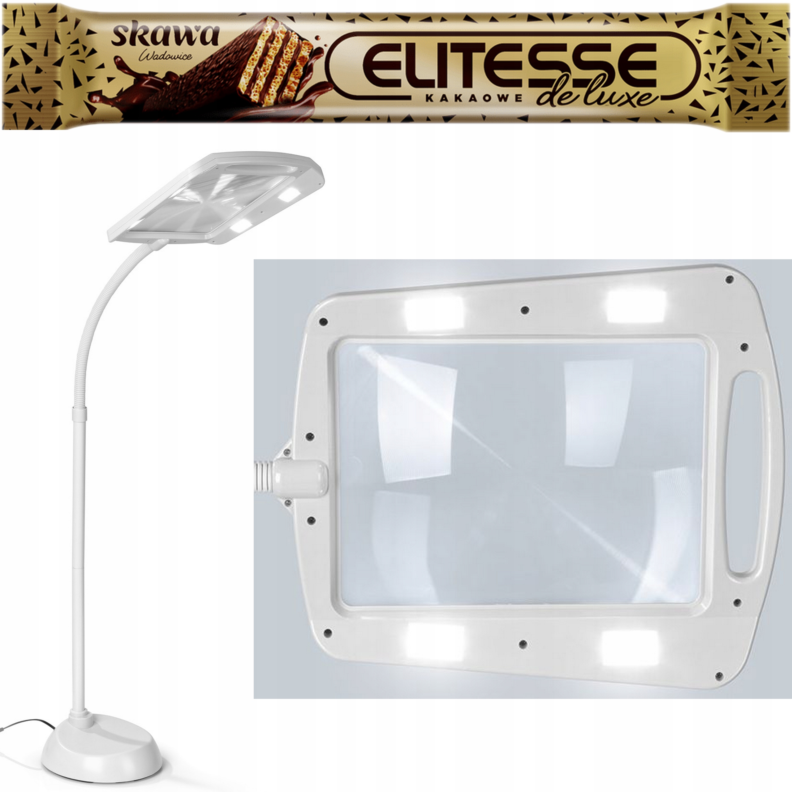 Maxxmee Led zvětšovací lampa 2,5W 300% zvětšení Otočná 150 cm Nová
