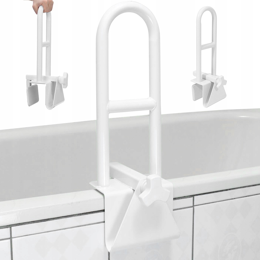 Uchwyt Łazienkowy Wanny Poręcz Dla Niepełnosprawnych Rama 50CM Dla Seniora