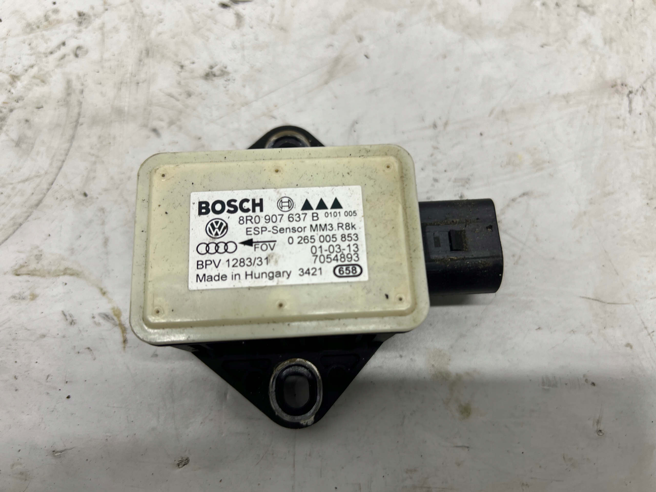 AUDI A5 8T A4 B8 LIFT module SENSOR sensor ESP 8R0907637B