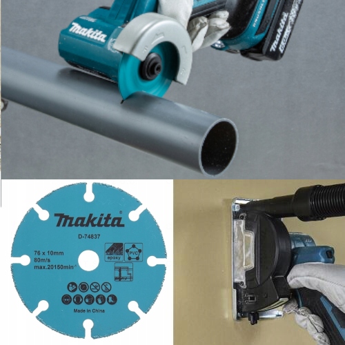 PRZECINARKA AKUMULATOROWA LEKKA MIKROSZLIFIERKA KĄTOWA + TARCZE 76MM 18V Maksymalna prędkość obrotowa 20000 RPM