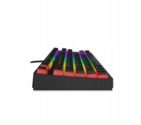 Klawiatura Krux Atax RGB Pudding Outemu Black Interfejs USB