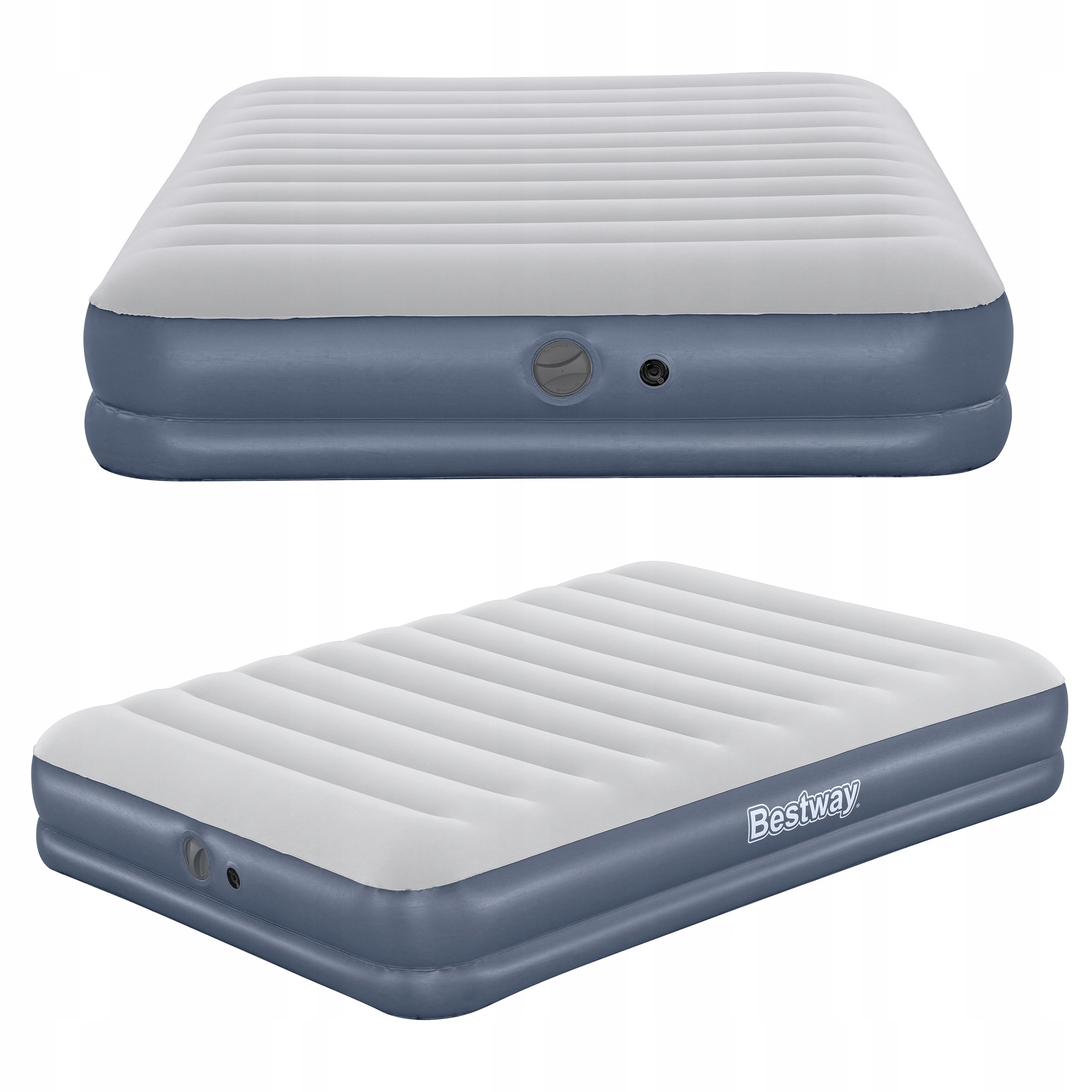 Materac Dmuchany Dwuosobowy Bestway 6716T Łóżko Turystyczne 203 x 152CM