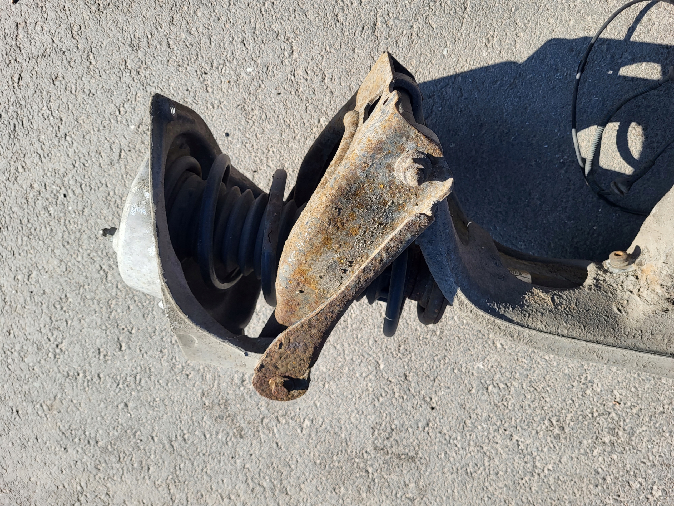 MCPERSON swing left front PEUGEOT 407 2.2 16V KOMPLET