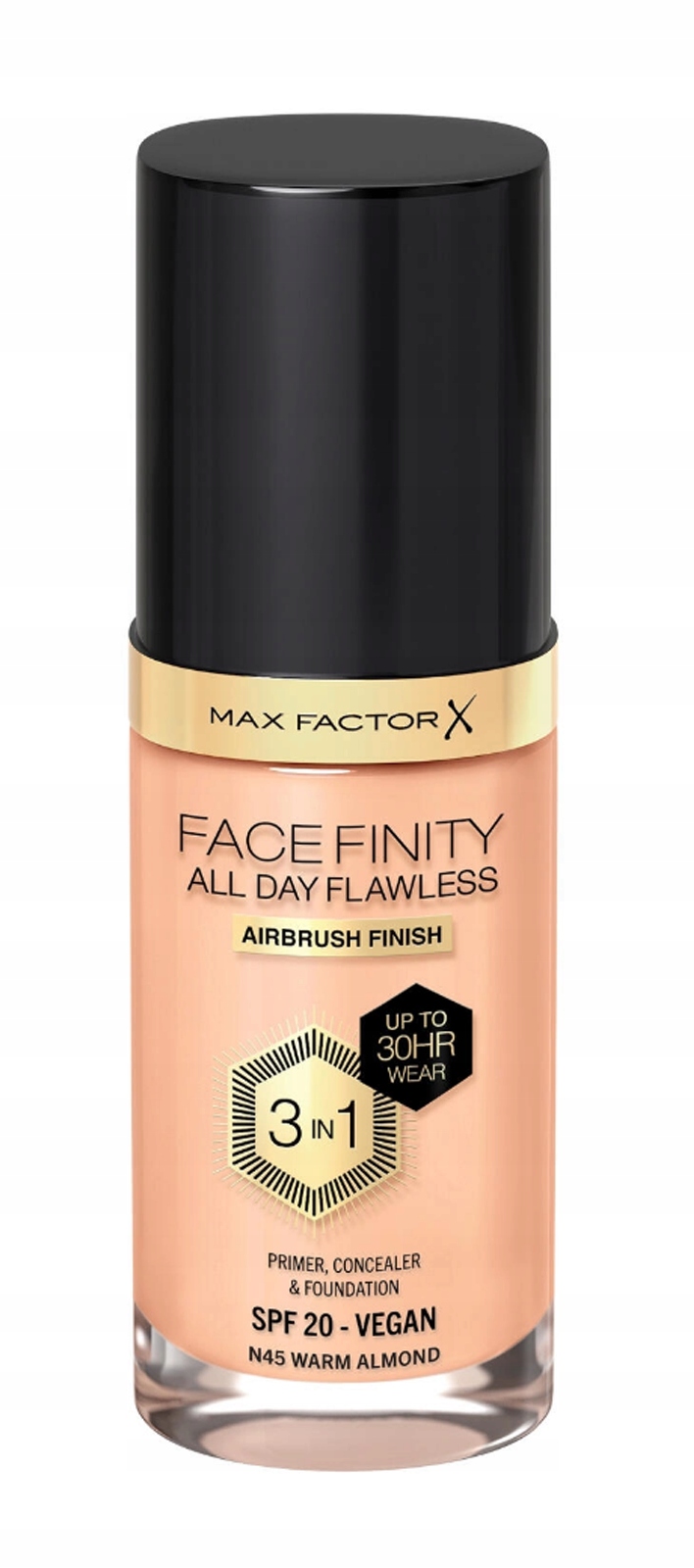 Max Factor Facefinity Podkład do Twarzy 3w1 nr 45 Warm Almond SPF 20