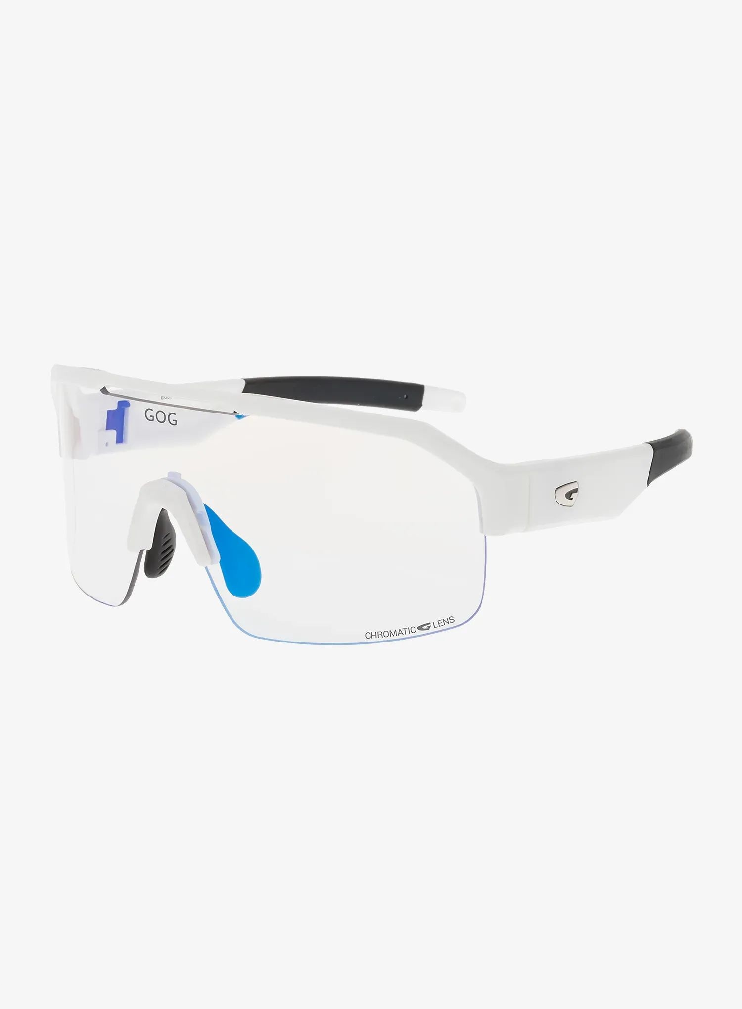 Fotochromatické brýle Gog Thor C matná bílá/černá barva