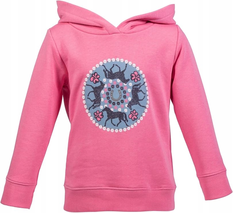 Bluza Z Kapturem Bria Flower Hkm SS23 Pink 9-11 lat (146/152)