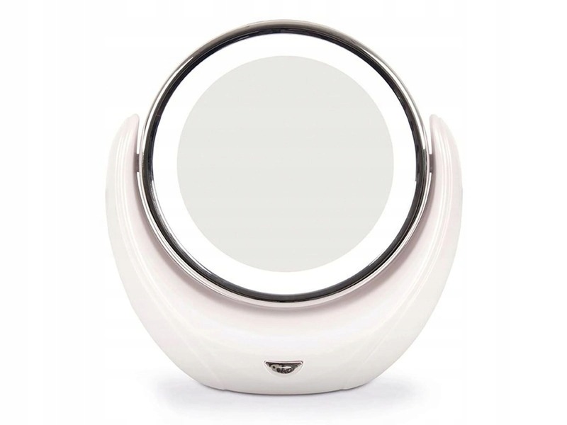 Lusterko Kosmetyczne Stojące Okrągłe Rio-mmld Rio Beauty Biały 18.2.3cm