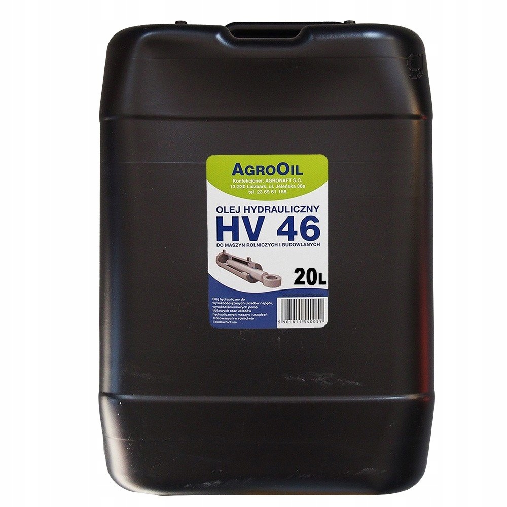 

Agrooil Hv 46 20L. Olej Hydrauliczny