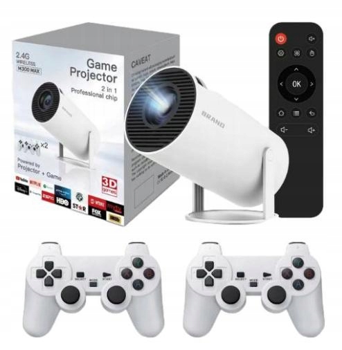 Projektor S Retro Hrami M300 2 Pady, Rozlíšenie 4K Tv Wifi