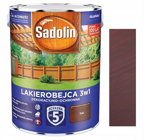 Sadolin Lakierobejca 3w1 Tek 5L