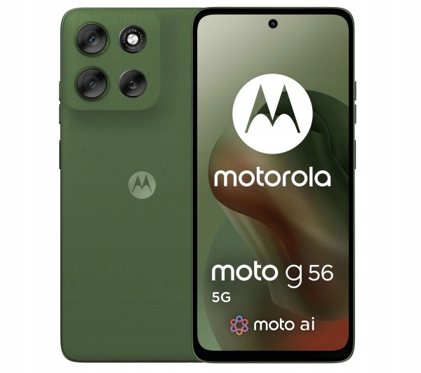 Smartfon Motorola moto g56 5G 8/256GB 6,72'' 120Hz Dill Green Zielony