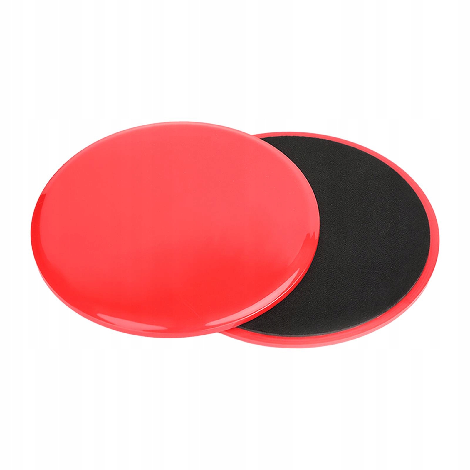 2Pcs Core Sliders Portable Compact Exercise Equipment Dual Sided Red