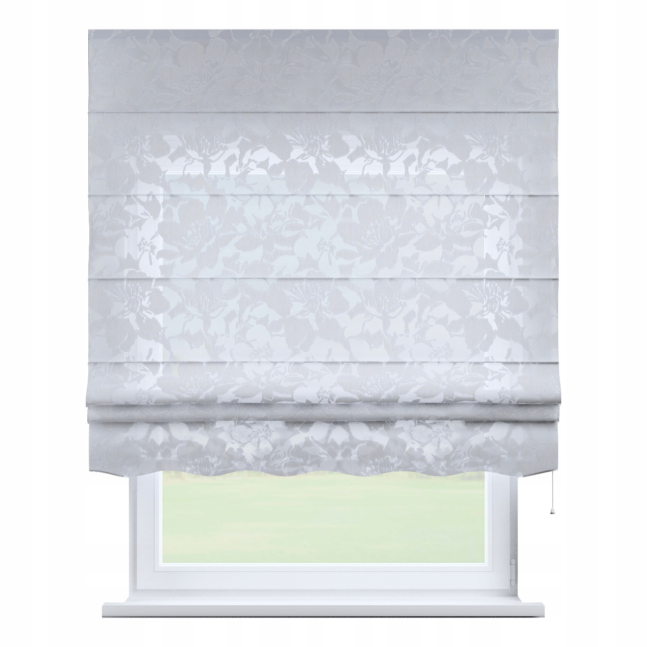 Hotová rímska roleta Florencia 160x170 cm biela