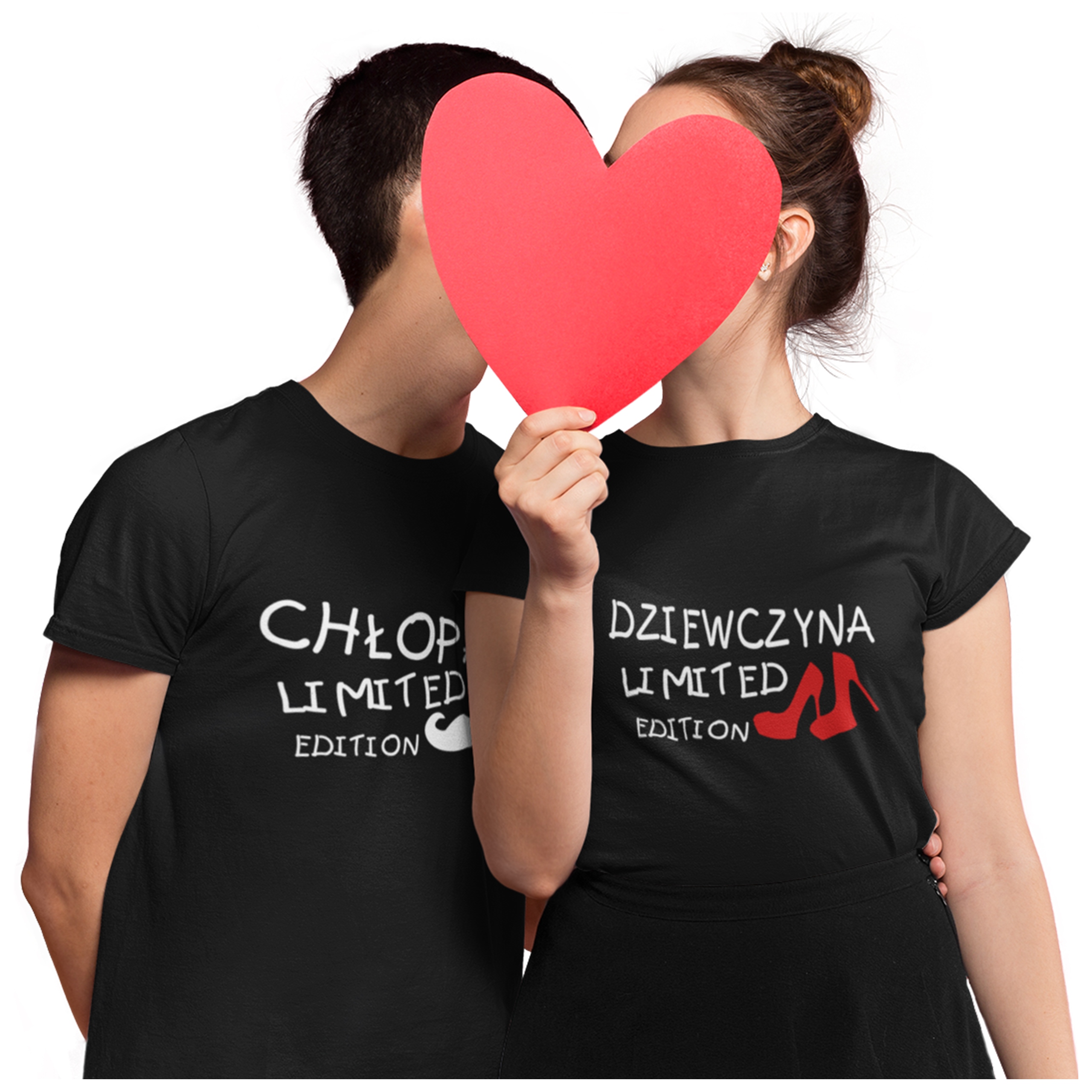 Trička Pro Páry Na Valentýna Chlapec a dívka Limitovaná edice Session X