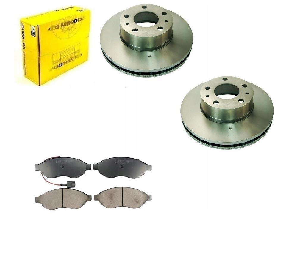 Kotouče Kostky Jumper Boxer Ducato 2006- Přední 280mm 24MM 1.1T 1.5T