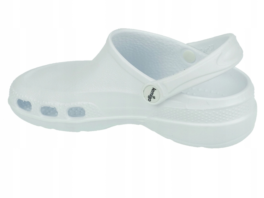 KLAPKI MEDYCZNE SANITARNE DOCTOR LEMIGO BIAŁE *40 Rozmiar 40