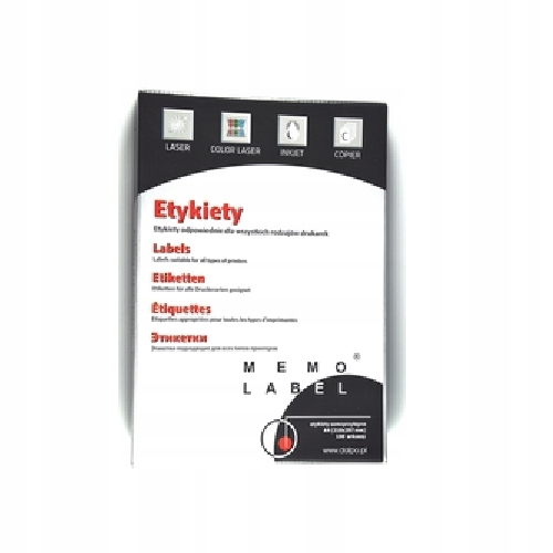 

Etykiety samoprzylepne A4 4/A4 105X148.5mm 100ark