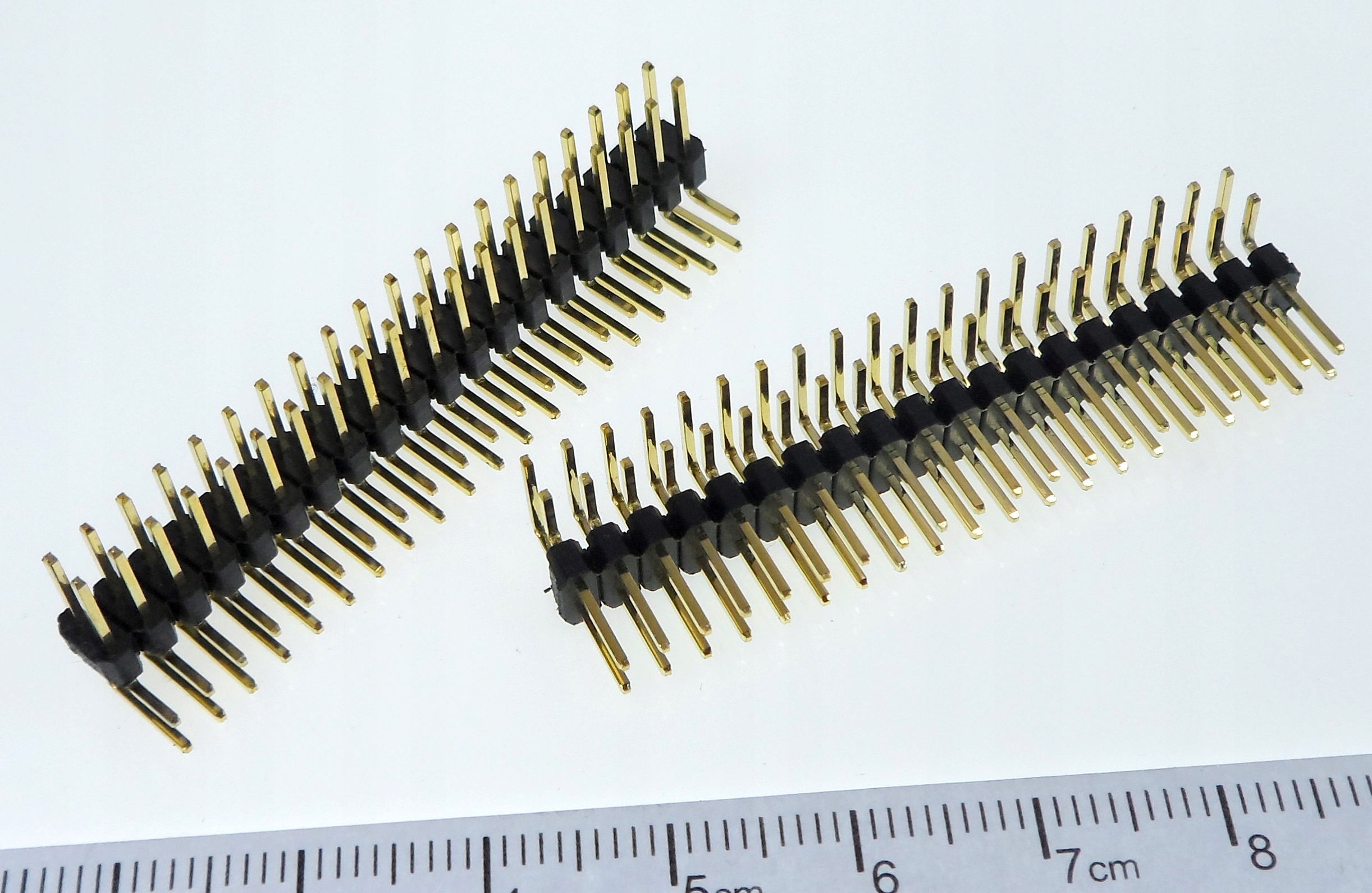 STcs06191 2X20KPIN szpilki kątowe Goldpin 2x20 solidne złocenie