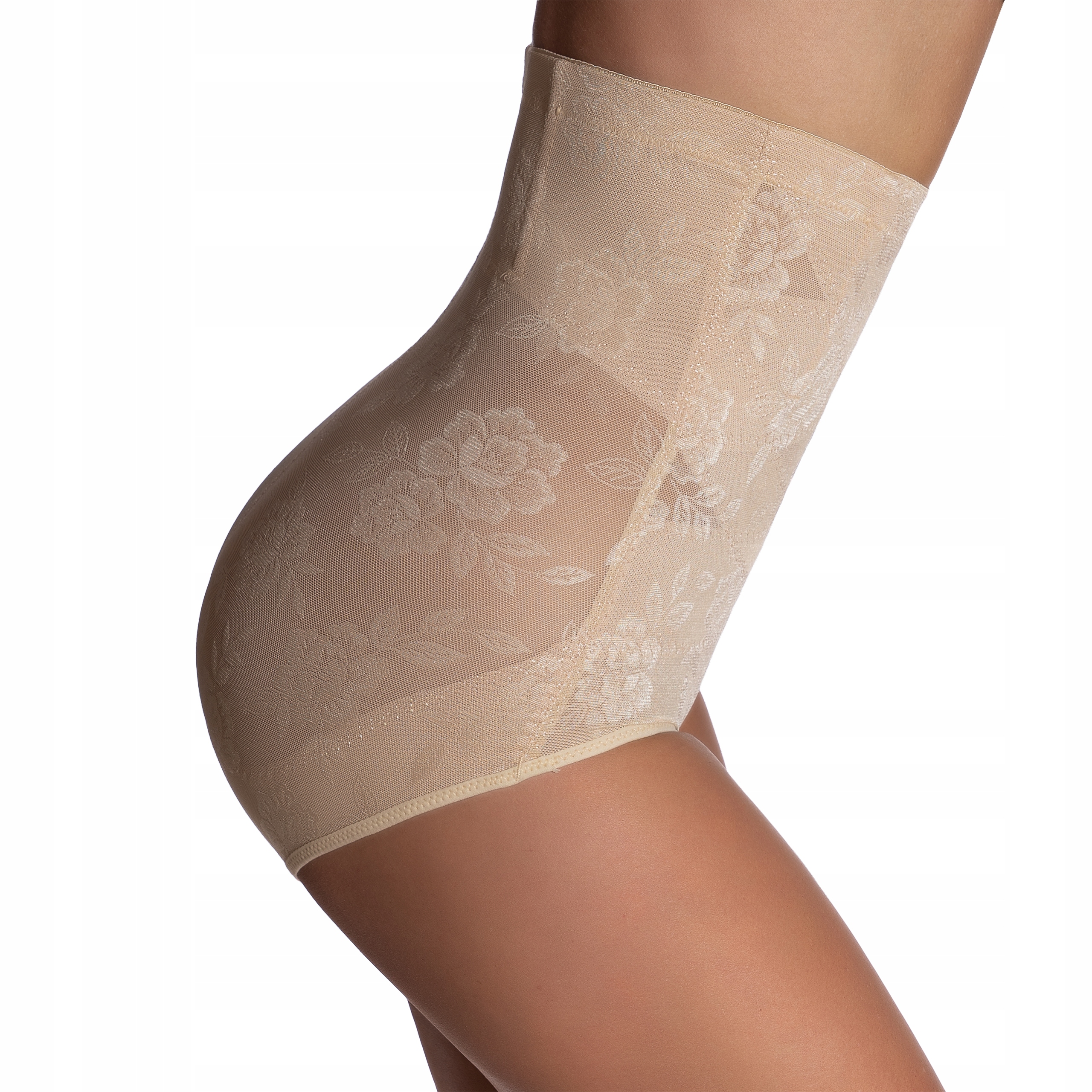 BAWEŁNIANE mocno WYSZCZUPLAJĄCE BRZUCH majtki FIGI super talia WYSOKI STAN Rozmiar XL