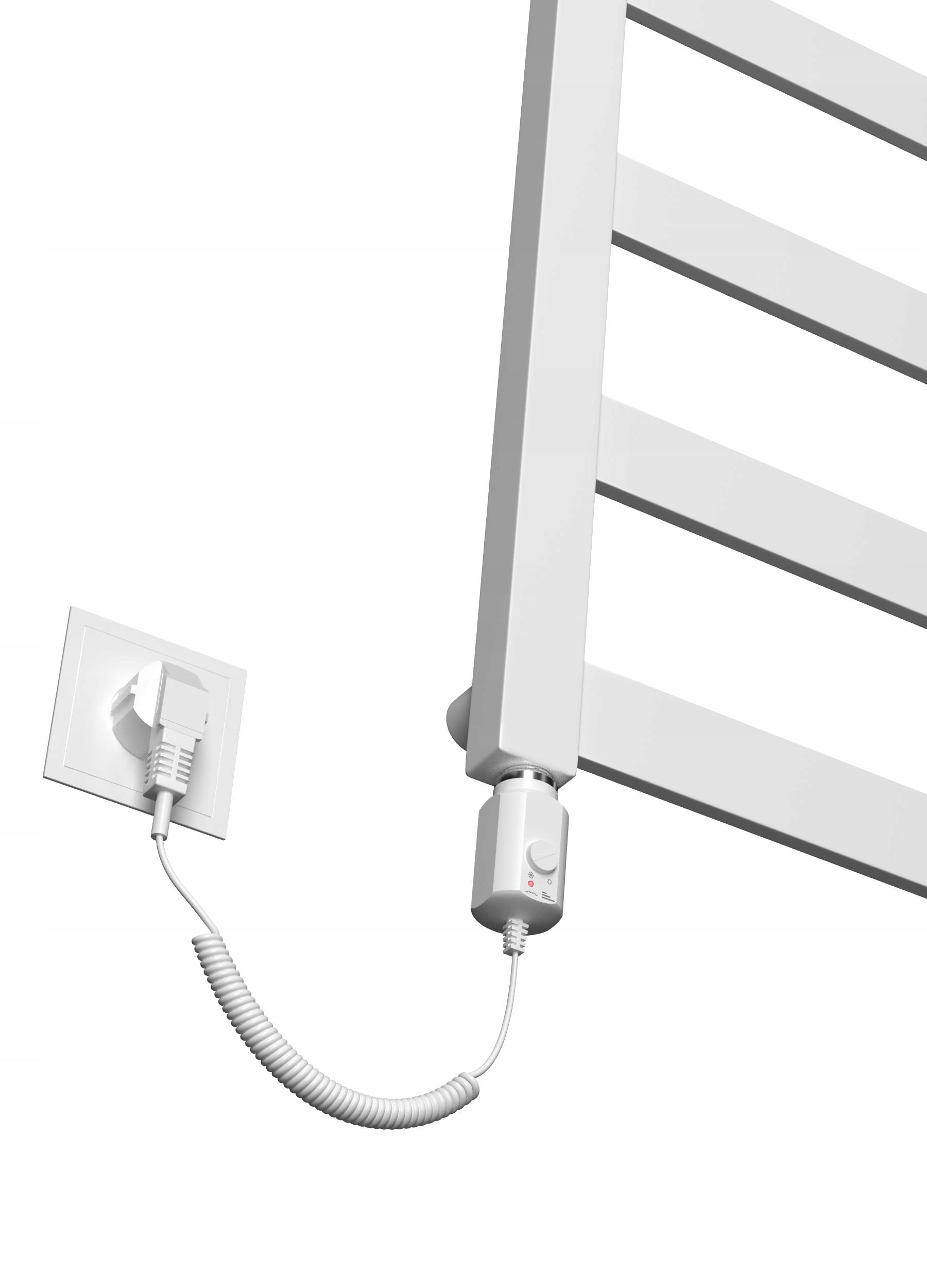 Elektrický ohřívač Pandora Insert 670x540 Bílý Lesk ohřívač 300 W