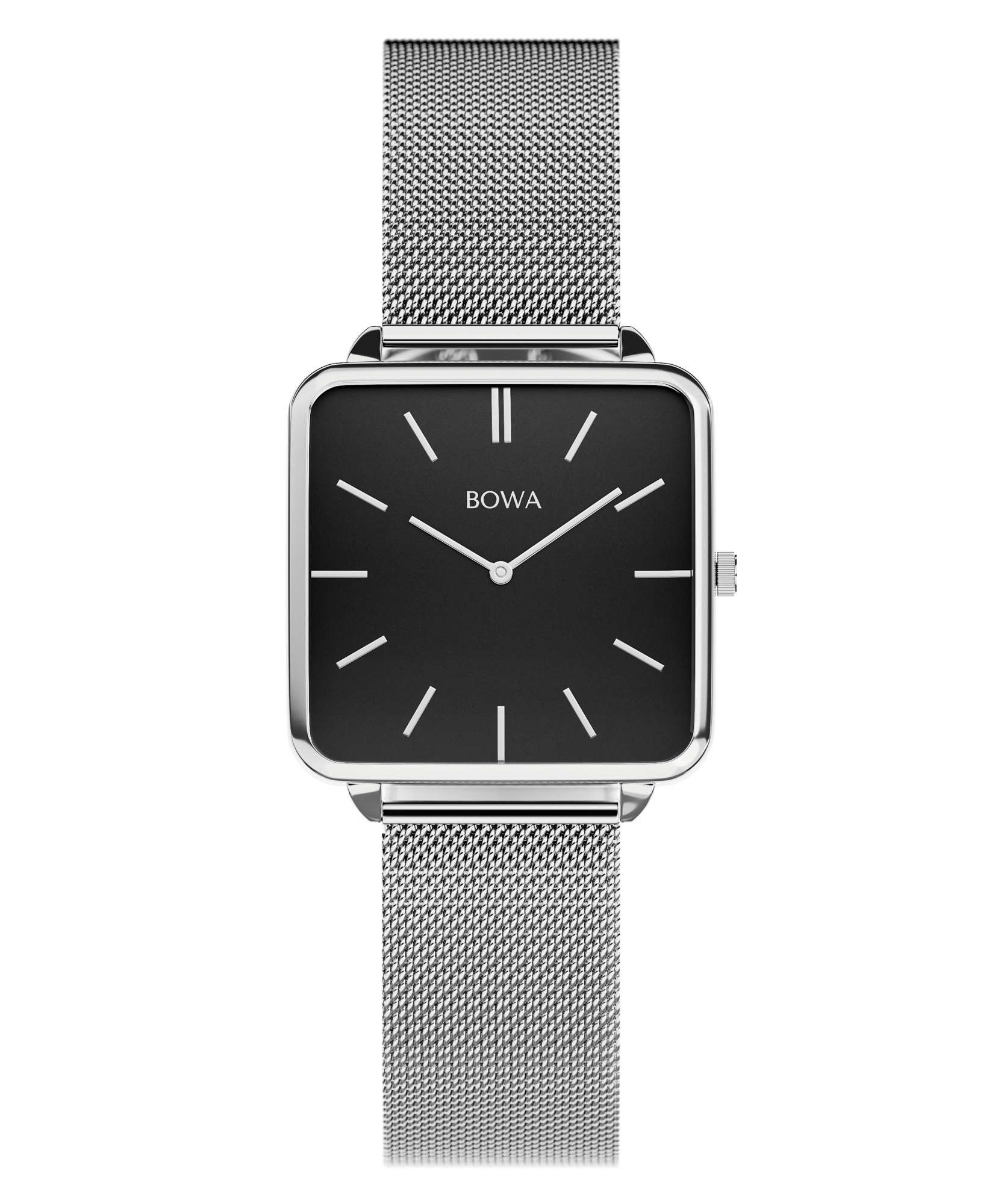 Dámské hodinky Bowa Vienna Black Silver Mesh 29