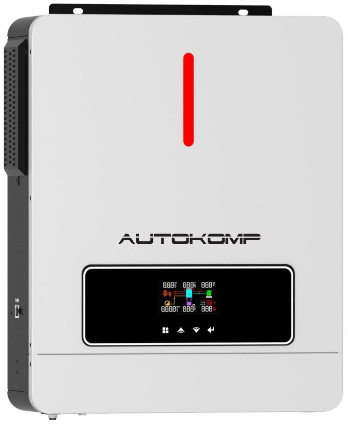 Автономный гибридный инвертор 6.2 / 12kw 48V 51.2 V WiFi Autokomp