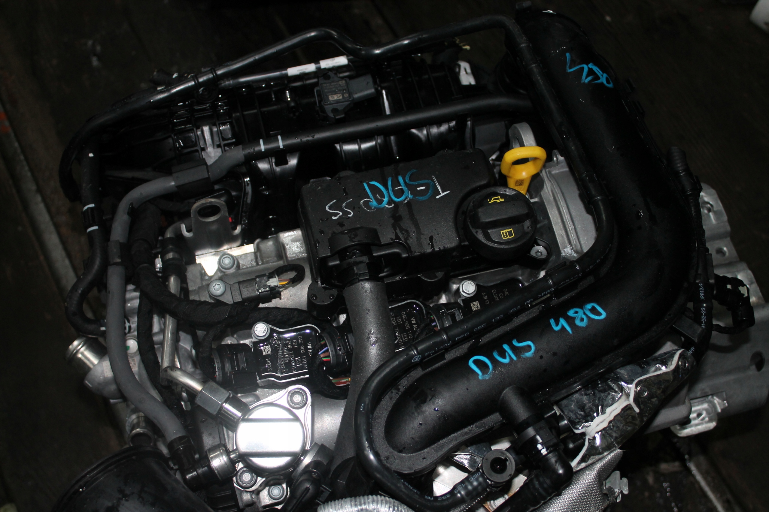 engine complete VW SKODA DUS 1,0 TSI 7 TYSKM