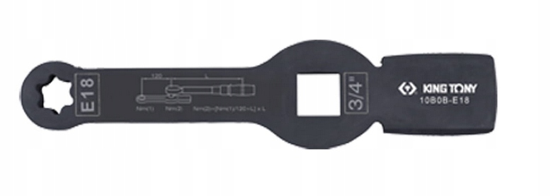 Klucz Oczkowy Do Pobijania Torx E20 3/4" Man Tgl Tgm King Tony 10B0B-E20