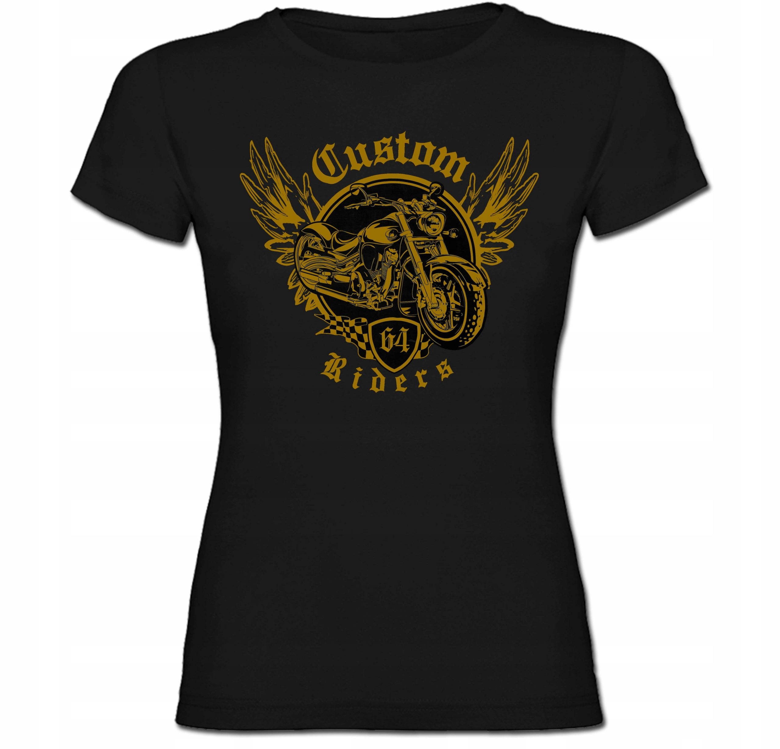 

Tshirt damski Rider Retro Motor Motocykle L