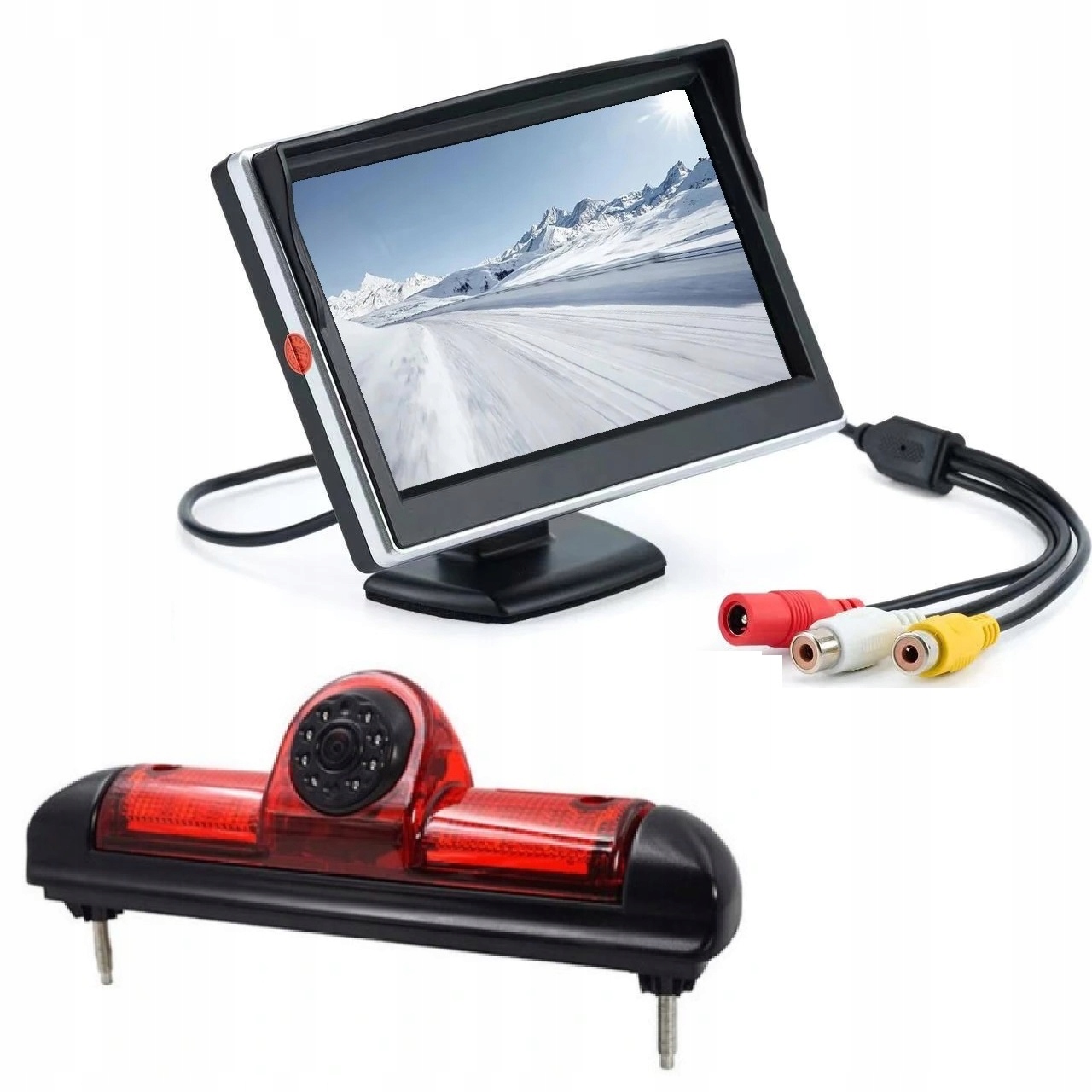 Monitor 5'' Cúvacia kamera Fiat Ducato Peugeot Boxer Citroen Jumper 2006 ->