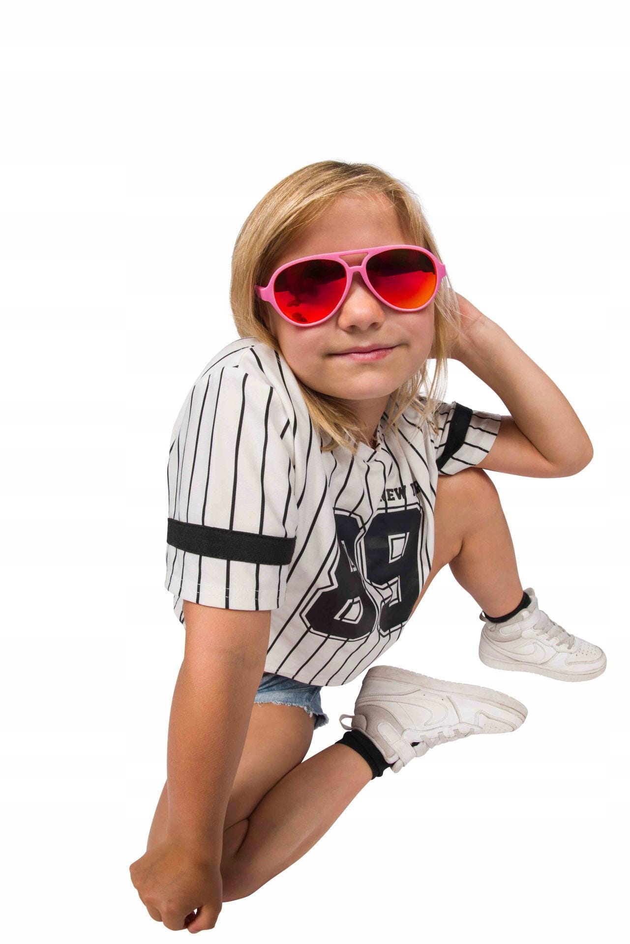 OKULARY PRZECIWSŁONECZNE JAMAICA AIR PINK 3-7 DOOKY Kolor różowy