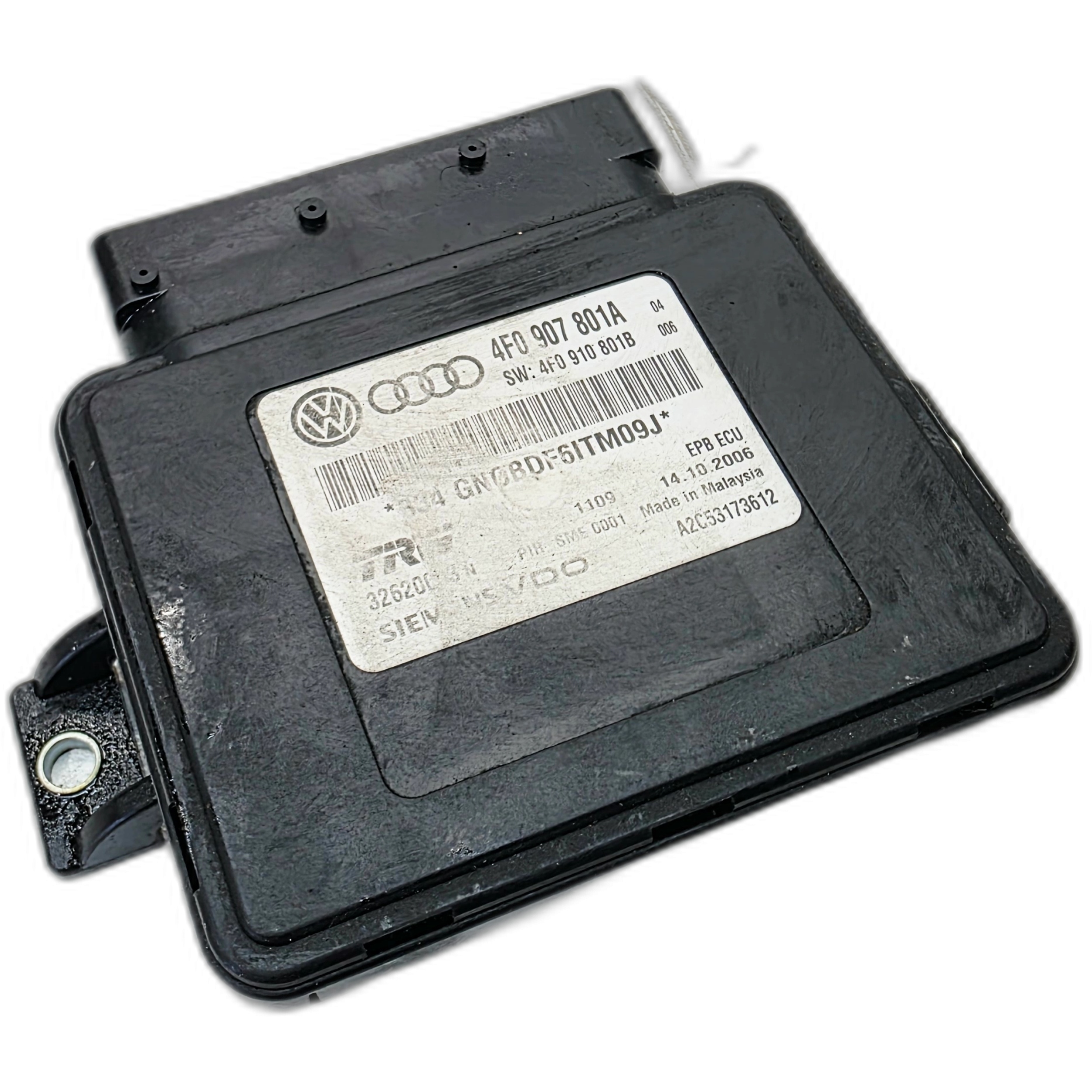 module control unit electric brake AUDI A6 C6 Q7 4L 4F0907801A 4F0910801B