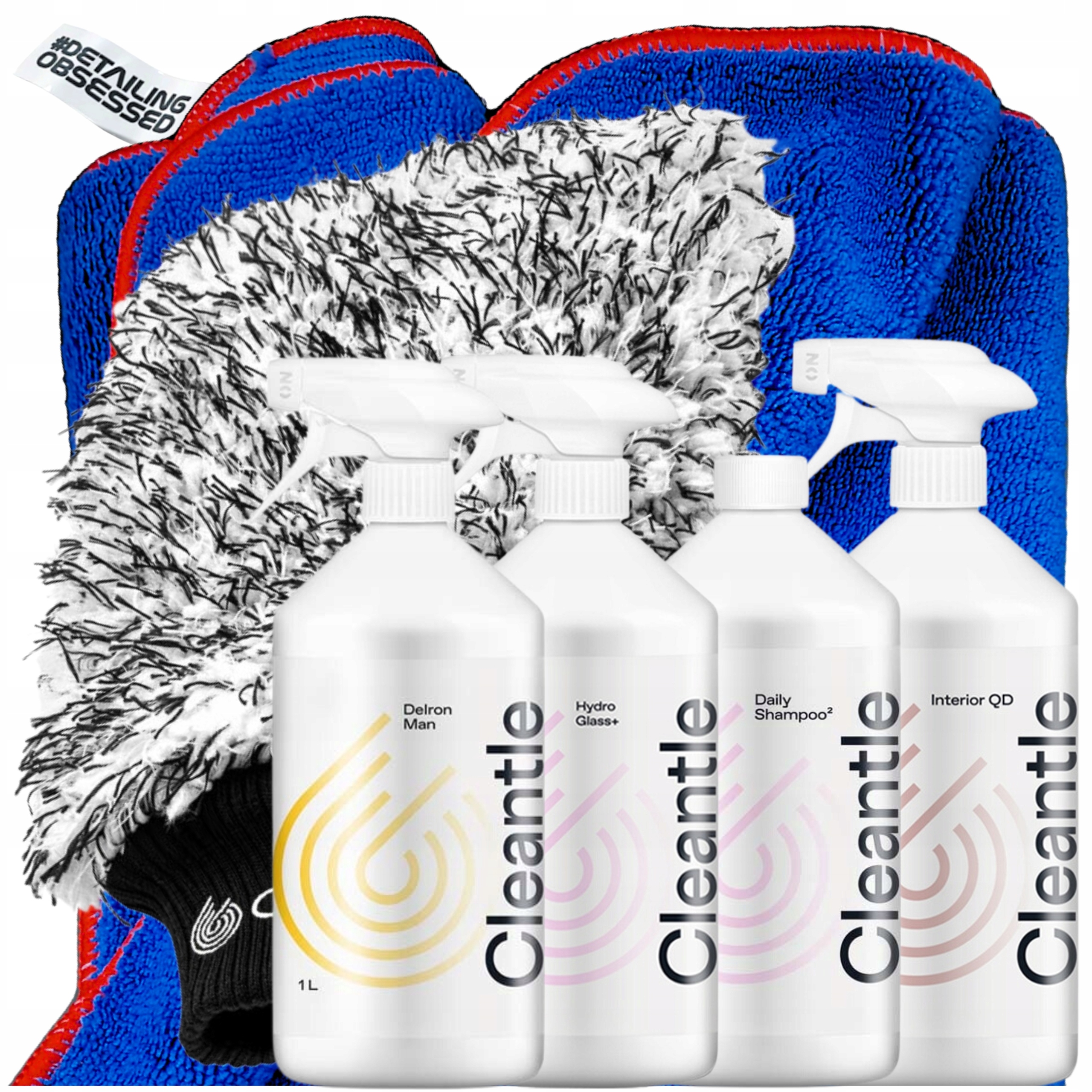 Cleantle Sada autokozmetických prípravkov na čistenie auta rukavica