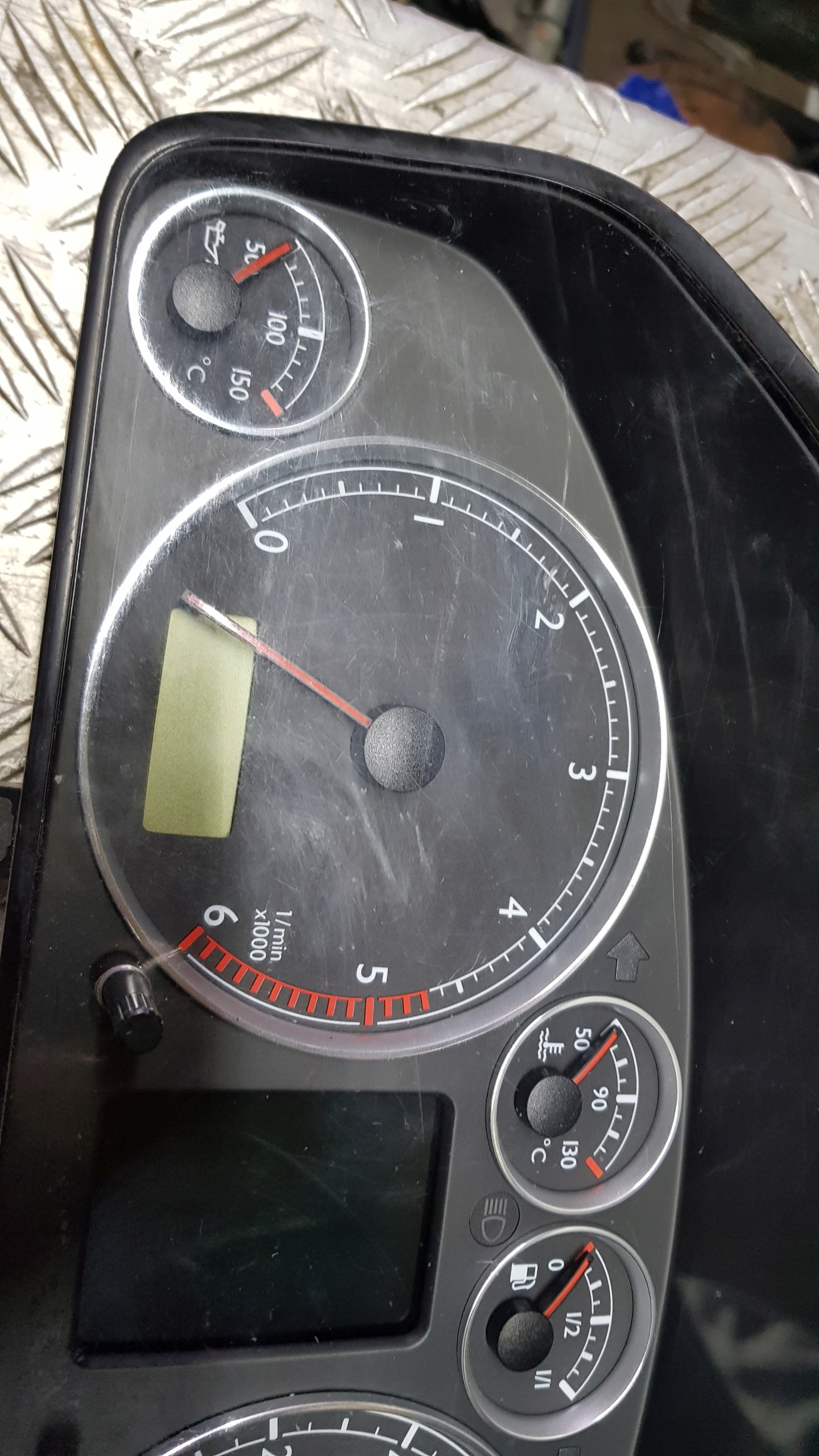 VW SHARAN ALHAMBRA LIFT 1.9 TDI dials clock